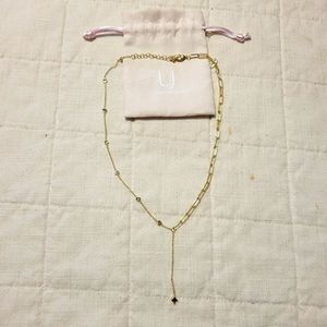 Uncommon James Grey Gem Lariat Necklace